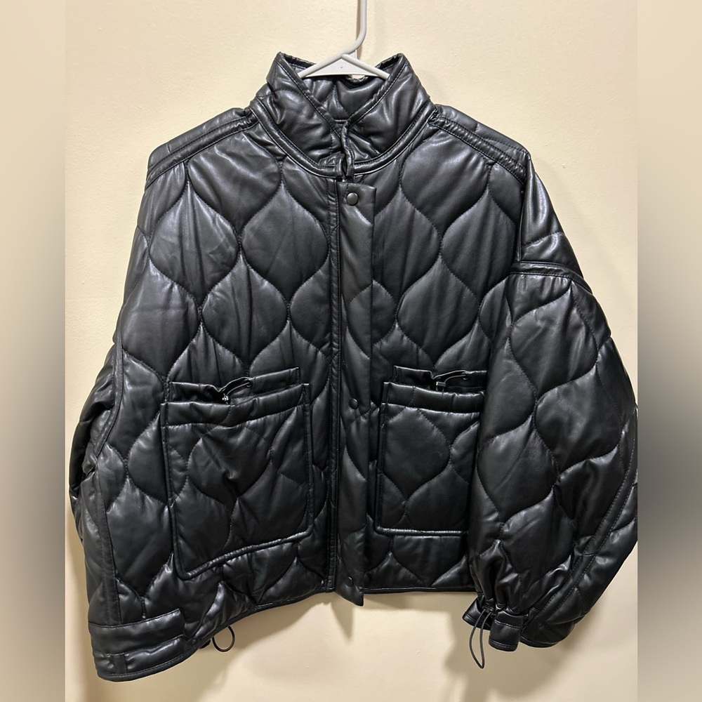 Zara Faux Leather Jacket